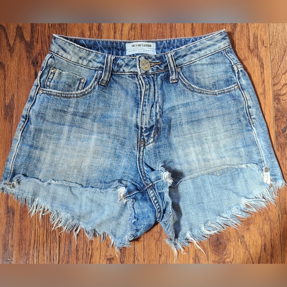 One Teaspoon High Waist Bonita Shorts